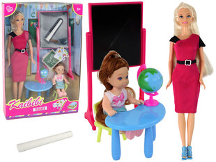 Набор для кукол - школьный, красный цена и информация | Игрушки для девочек | pigu.lt