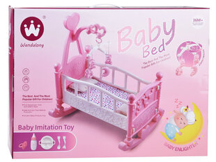 Žaislinė lovytė lėlei su priedais kaina ir informacija | Žaislai mergaitėms | pigu.lt