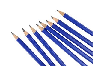 Pieštukų rinkinys Lean, 12vnt. kaina ir informacija | Piešimo, tapybos, lipdymo reikmenys | pigu.lt