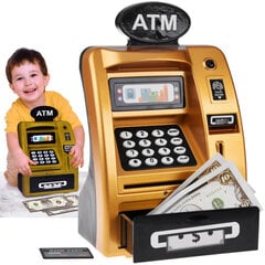 Музыкальный накопитель-банкомат, желтый цена и информация | Развивающие игрушки | pigu.lt