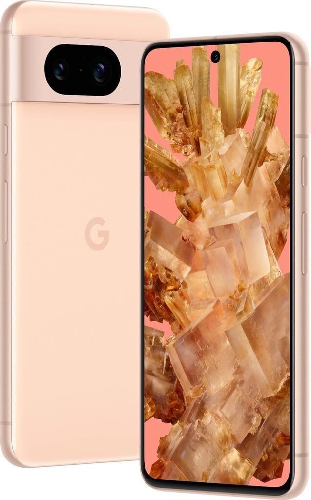 Google Pixel 8 5G 8/128GB Pink kaina ir informacija | Mobilieji telefonai | pigu.lt