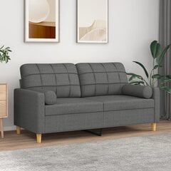 Sofa vidaXL, pilka kaina ir informacija | Sofos | pigu.lt