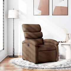 Kресло-качалка, коричневое цена и информация | Кресла в гостиную | pigu.lt