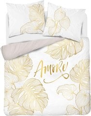 Комплект постельного белья Amore, 220x200, 3 шт цена и информация | Постельное белье | pigu.lt