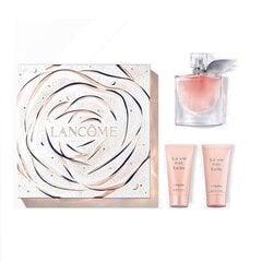 Rinkinys Lancôme La Vie Est Belle moterims: kvapusis vanduo EDP, 50 ml + dušo želė, 50 ml + kūno losjonas, 50 ml kaina ir informacija | Kvepalai moterims | pigu.lt