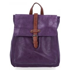 Moteriška rankinė kuprinė, Herisson, violetinė цена и информация | Женская сумка Bugatti | pigu.lt