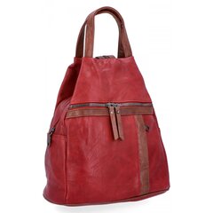Moteriška rankinė kuprinė, Herisson raudona 1402B321 цена и информация | Женская сумка Bugatti | pigu.lt