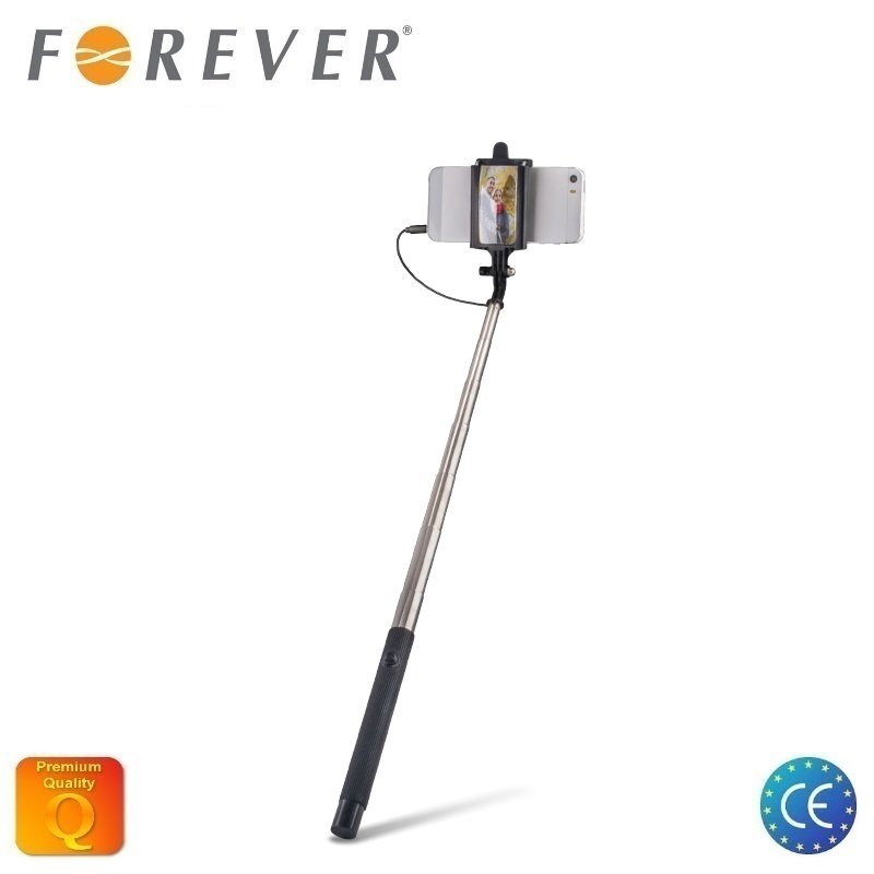 Forever MP-410 Selfie Stick 100cm su veidrodžiu цена и информация | Asmenukių lazdos (selfie sticks) | pigu.lt