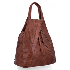 Moteriška rankinė kuprinė, Herisson, ruda цена и информация | Женская сумка Bugatti | pigu.lt