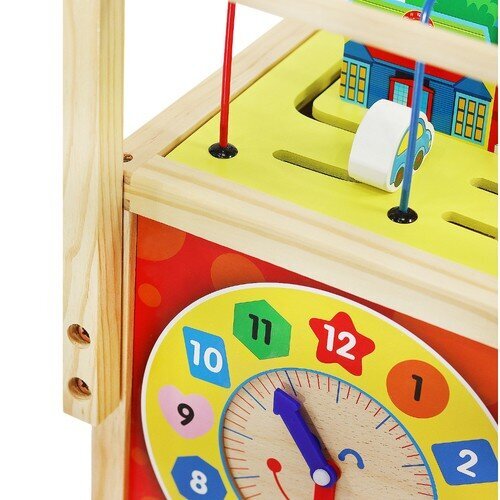 Edukacinis kubas labirintas Kruzzel kaina ir informacija | Žaislai kūdikiams | pigu.lt