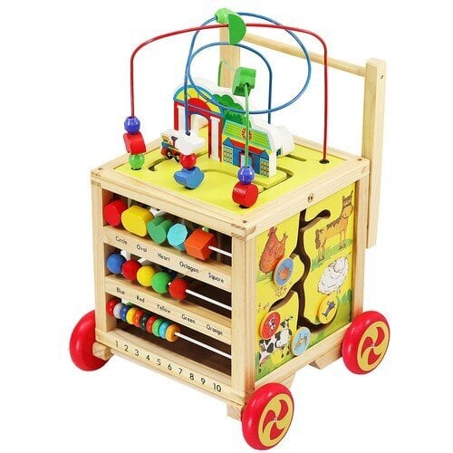 Edukacinis kubas labirintas Kruzzel kaina ir informacija | Žaislai kūdikiams | pigu.lt