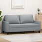 Dvivietė sofa vidaXL, pilka цена и информация | Sofos | pigu.lt