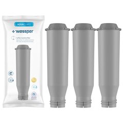 Фильтр для воды Wessper AquaClaro, 3 шт. цена и информация | Аксессуары для кофейных аппаратов | pigu.lt