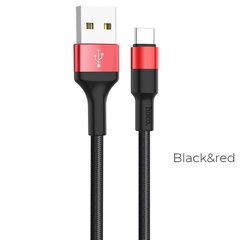 Hoco USB-c, 1 m цена и информация | Кабели и провода | pigu.lt