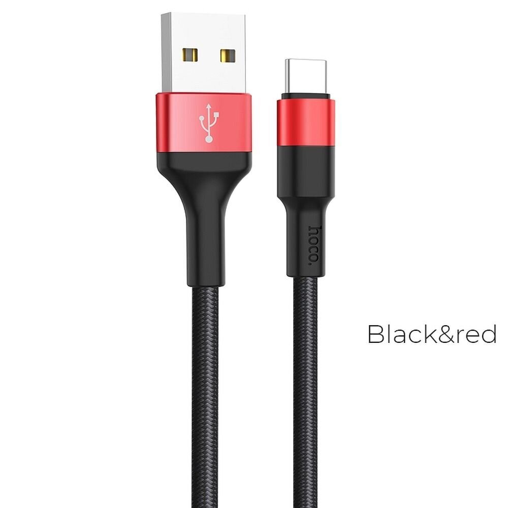 Hoco USB-c, 1 m kaina ir informacija | Kabeliai ir laidai | pigu.lt