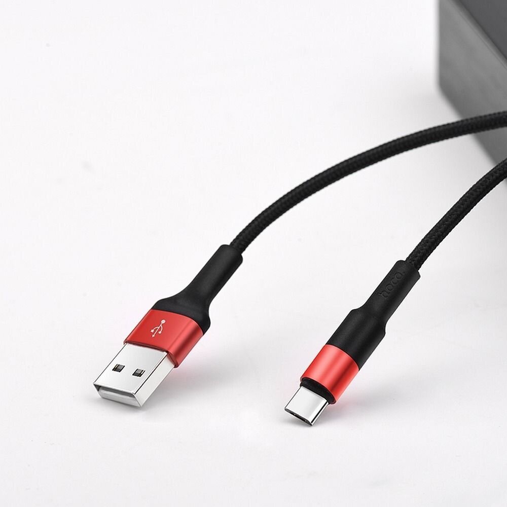 Hoco USB-c, 1 m kaina ir informacija | Kabeliai ir laidai | pigu.lt