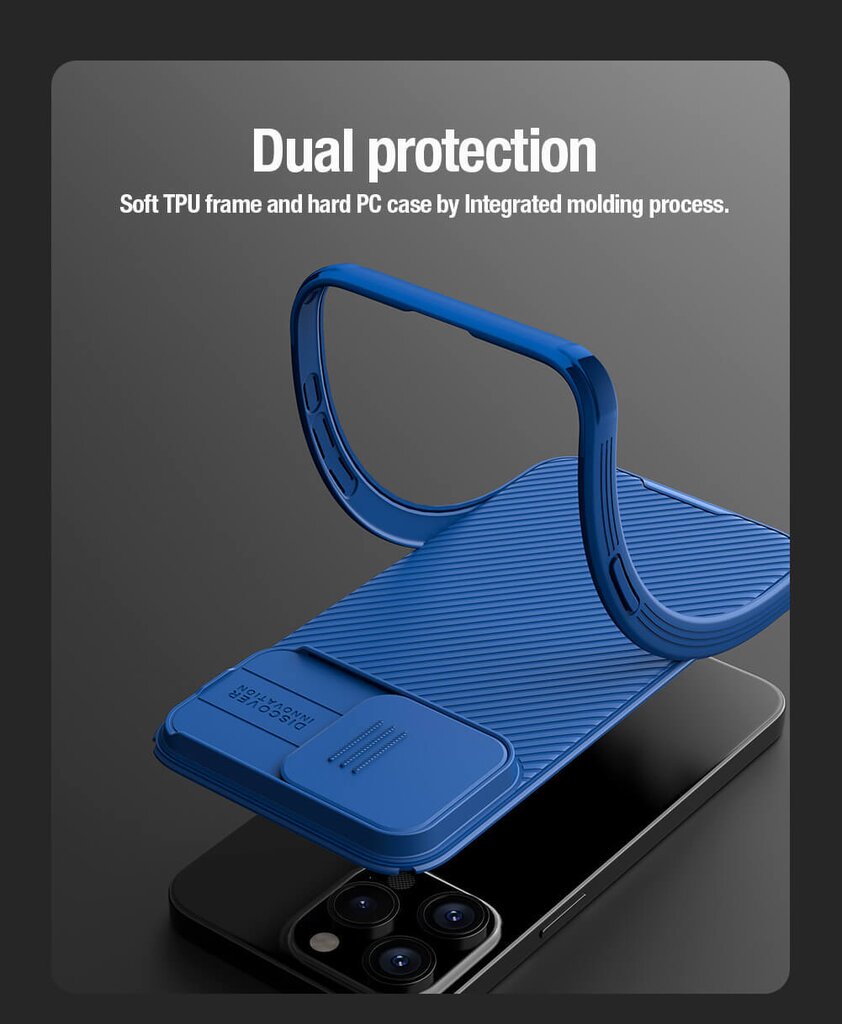 Nillkin CamShield Pro PC+TPU Case kaina ir informacija | Telefono dėklai | pigu.lt