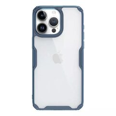 Nillkin Nature Pro TPU Case for Iphone 15 Pro Max transparent-blue цена и информация | Чехлы для телефонов | pigu.lt