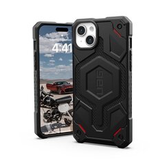 UAG Monarch Pro - protective case for iPhone 15 Plus, compatible with MagSafe (kevlar black) цена и информация | Чехлы для телефонов | pigu.lt