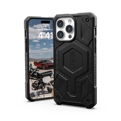 UAG Monarch Pro - protective case for iPhone 15 Pro Max, compatible with MagSafe (carbon fiber) цена и информация | Чехлы для телефонов | pigu.lt