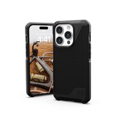 UAG Metropolis LT MagSafe case for iPhone 15 Pro - black kevlar цена и информация | Чехлы для телефонов | pigu.lt