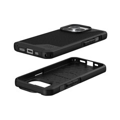 UAG Metropolis LT MagSafe case for iPhone 15 Pro - black kevlar цена и информация | Чехлы для телефонов | pigu.lt