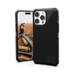 UAG Metropolis LT MagSafe case for iPhone 15 Pro Max - black kevlar цена и информация | Чехлы для телефонов | pigu.lt