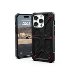 UAG Monarch - protective case for iPhone 15 Pro (kevlar black) цена и информация | Чехлы для телефонов | pigu.lt