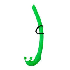 Трубка Snorkel Scorpena B4, неоново-зеленая цена и информация | Трубки для плавания | pigu.lt