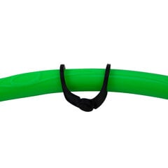 Трубка Snorkel Scorpena B4, неоново-зеленая цена и информация | Трубки для плавания | pigu.lt