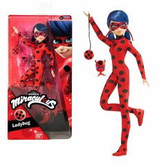 Lėlė Ladybug Bandai, raudona, 3d., 26 cm kaina ir informacija | Žaislai mergaitėms | pigu.lt