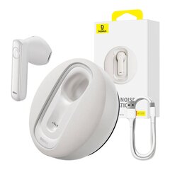 Smart wireless earpiece Baseus  CM10 (white) цена и информация | Наушники | pigu.lt