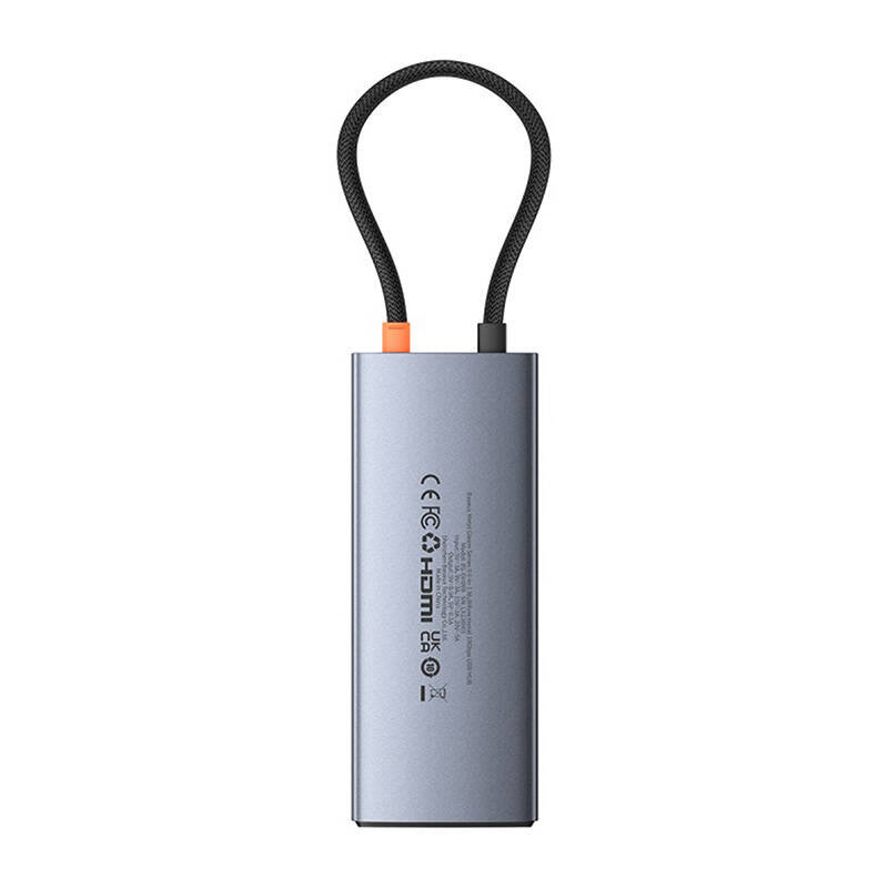 Baseus Metal Gleam 2 Series цена и информация | Adapteriai, USB šakotuvai | pigu.lt