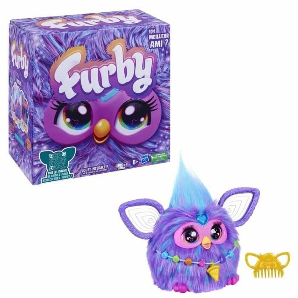 Interaktyvus žaislas Furby Hasbro, violetinis цена и информация | Žaislai mergaitėms | pigu.lt
