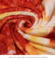 Šilta koralinės vilnos meksikietiškos picos antklodė, apvalios formos lavašo pledas kaina ir informacija | Šmaikščios dovanos | pigu.lt