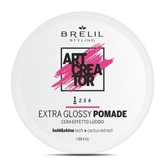 Plaukių modeliavimo pasta Art Creator Extra Glossy Pomade, 50 ml kaina ir informacija | Plaukų formavimo priemonės | pigu.lt