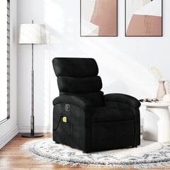 Откидное кресло, чёрное цена и информация | Кресла в гостиную | pigu.lt