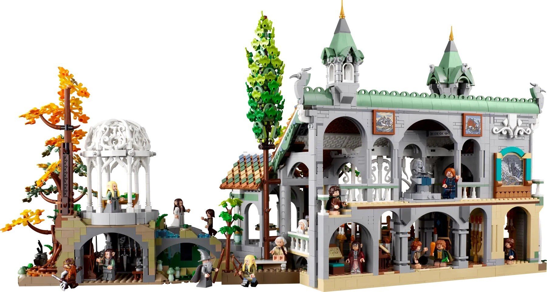 10316 LEGO® The Lord of The Rings: Rivendell, 6167 dal. kaina ir informacija | Konstruktoriai ir kaladėlės | pigu.lt