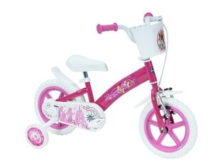 Vaikiškas dviratis 12 Huffy, rožinis kaina ir informacija | Dviračiai | pigu.lt