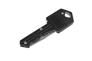 Peilis Guard Key Knife, 12.5cm, juodas kaina ir informacija | Turistiniai peiliai, daugiafunkciniai įrankiai | pigu.lt