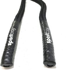 Jėgos virvė Sportbay®, 15m, juoda kaina ir informacija | Kitos fitneso prekės | pigu.lt