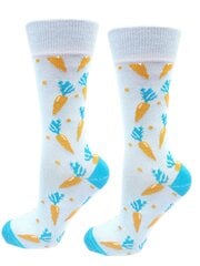 Носки унисекс Soho Mood Морковки, синие цена и информация | Женские носки | pigu.lt