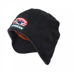 Флисовая шапка с мехом Alaskan, черная цена и информация | Мужские шарфы, шапки, перчатки | pigu.lt