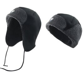 Flisinė Kepurė Alaskan (R90001Bl), Juoda kaina ir informacija | Vyriški šalikai, kepurės, pirštinės | pigu.lt