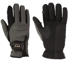 Неопреновые перчатки Alaskan Daily, L, черный/серый цена и информация | Мужские шарфы, шапки, перчатки | pigu.lt