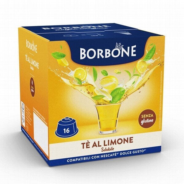 Borbone arbatos kapsulės Te Al Limone, 16 vnt. цена и информация | Arbata | pigu.lt