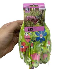 Перчатки садовые Comfort 12 пар, размер 8 цена и информация | Pirštinės darbui sode M/25cm | pigu.lt
