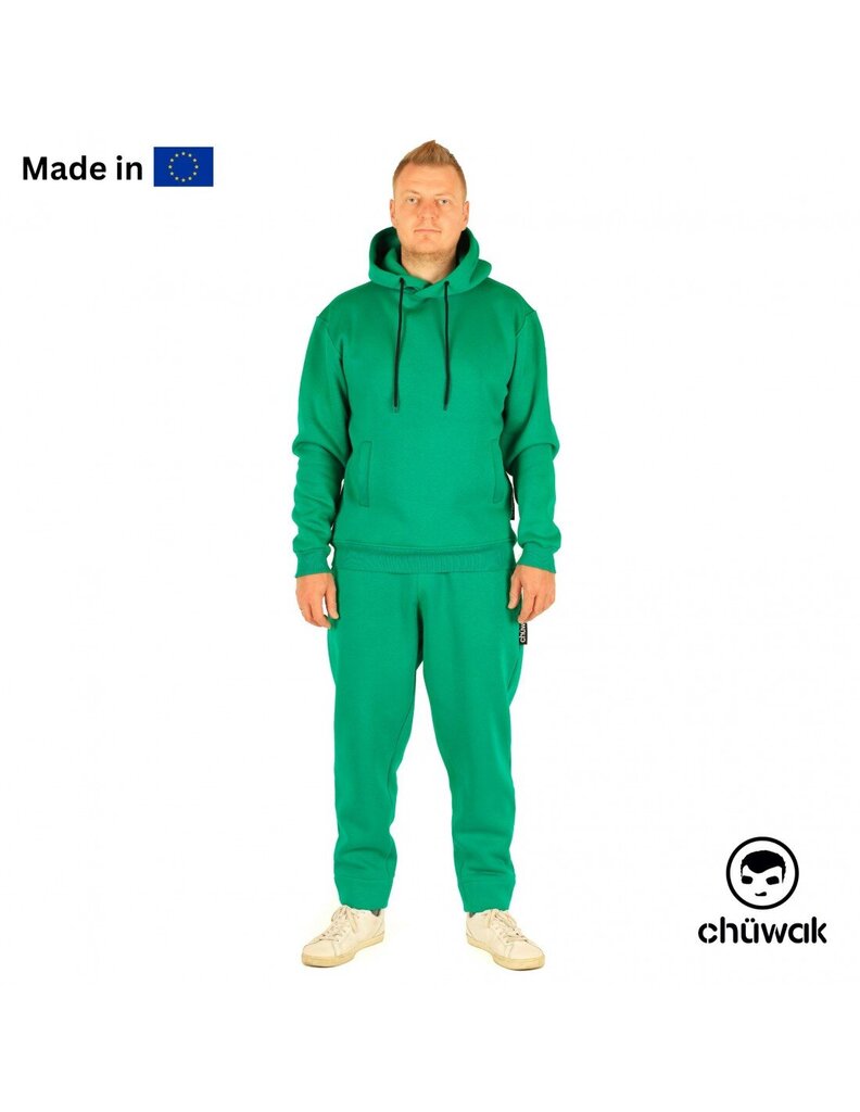 Džemperis unisex Buggy Hoodie Exquisite Line Kelly Green, žalias цена и информация | Džemperiai vyrams | pigu.lt