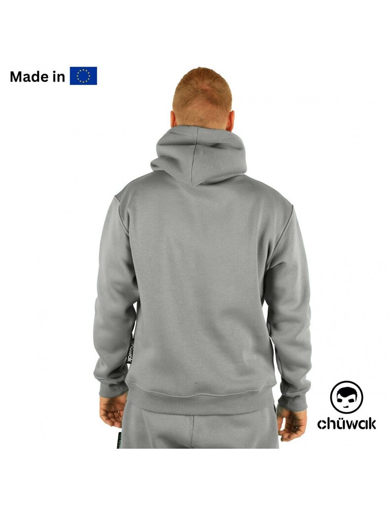 Džemperis unisex Buggy Hoodie Exquisite Line Drizzle, pilkas kaina ir informacija | Džemperiai vyrams | pigu.lt