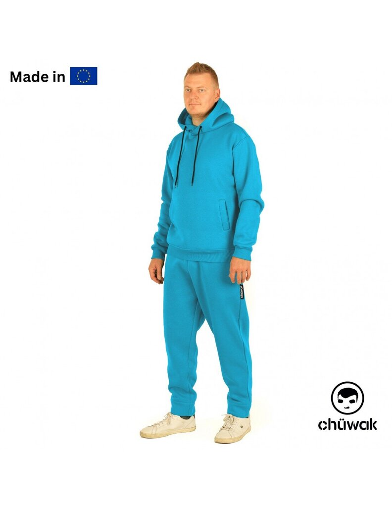 Džemperis unisex Buggy Hoodie Exquisite Line Caribbean Sea, mėlynas kaina ir informacija | Džemperiai vyrams | pigu.lt